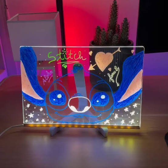 لوحة الكتابة و الرسم المضيئة